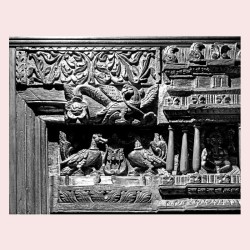 Relief Panel Bookcase