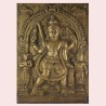 Veerbhadra Repousse Plaque