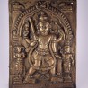 Veerbhadra Repousse Plaque